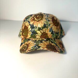 Water My Flowers – Sunflower Print Hat
